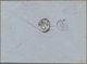 Schweiz: 1864. Sitzende Helvetia, 20 Rp Orange  Und 1 Fr Gold (kl. Mgl.), übergehend Entwertet CHUR - Unused Stamps