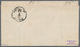 Serbien: 1872, 10pa. Brown, Perf. 9½:12, Single Franking On Lettersheet From "SMEDEROVO 8/2" To Pest - Serbia