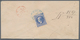 Serbien: 1877, Registered Cover From Belgrad To Vienna, Bearing Only Registration Fee 20pa. On Rever - Serbie