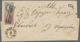Serbien: 1871. Registered Letter To An Adresse In KRAGUJEVAC, Franked 20 P Blue, Perf L 12 1/2 X 12 - Serbia