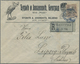 Serbien: 1911, Registered Letter With 50 Pa. King Peter I. With Sender "Zum Storch" With Nice Illust - Serbie