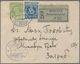 Serbien: 1920. Small Registered Letter To ZAGREB (actually An Uncommon Destination During This Perio - Serbie