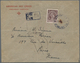 Serbien: 1920, King Peter I./Crown Prince Alexander 1din. Brown, Single Franking On Registered Cover - Serbia