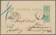 Serbien - Ganzsachen: 1893, King Alexander I., Stationery Card 5pa. Green Uprated By 5pa. Green, Use - Serbie