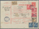 Serbien - Ganzsachen: 1921, King Peter I./Crown Prince Alexander Parcel Despatch Form 10pa. Red Upra - Serbien