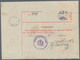 Serbien - Ganzsachen: 1921, King Peter I./Crown Prince Alexander Parcel Despatch Form 10pa. Red Upra - Serbien