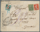 Serbien - Besonderheiten: 1917/1918, Serbian P.O. Corfu, 10c. And 15c. Semeuse On Cover 10.12.1917 T - Serbie