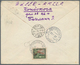 Sowjetunion: 1930, 80 K Carmine Zeppelin, Perf. 10 1/2, Single Franking On Registered Express Cover - Covers & Documents