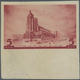 Sowjetunion: 1937 Architecture Of Moscow Unperforated 5 Kop. Stamp, Light Folded At Left Bottom Corn - Lettres & Documents