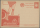 Delcampe - Sowjetunion - Ganzsachen: 1930, Complete Set Of Five Intourist-postcards In Russian Language Crimea, - Non Classés