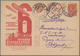 Delcampe - Sowjetunion - Ganzsachen: 1930/32, 7 Different Used Picture Postcards With Motive Zeppelin, One Card - Non Classés