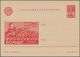 Sowjetunion - Ganzsachen: 1942/43, 8 Picture Postcards, One Used, Seven Unused With Propaganda And W - Non Classés