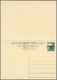 Triest - Zone A - Ganzsachen: 1948: 15 L + 15 L Green Double Postal Stationery Card With Manual Over - Marcophilia