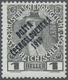 Tschechoslowakei: 1919, "Posta Ceskoslovenska" Overprint On 1h. Grey WITHOUT "PORTO" Surcharge, Unmo - Ungebraucht