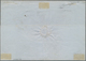 Türkei: 1870, Folded Envelope From Constantinople Franked Total 3 3/4 Pia. Canc. "Vapur" (ship) To B - Unused Stamps