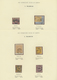 Türkei - Stempel: 1865-1900, Two Album Pages With Cancellations On Stamps, Including Shumnu, Tirnova - Autres & Non Classés