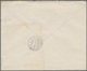 Türkei - Stempel: 1897 "TRABLUS SAM" (Isfila #6 RR) Postmark Of TRIPOLI SYRIA On Cover Franked With - Autres & Non Classés