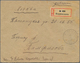 Ukraine: 1919 Registered Letter From Koryukovka To Moscow With Mixed Franking Various Issues Incl. O - Ukraine