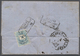 Ungarn: 1869/75, Turkish 20 Pa. Green And 1 Ghr. Yellow (inland) From Petrovac (turkish Negative Sea - Lettres & Documents