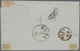 Ungarn: 1868, Incoming Mail From BADEN/GERMANY Stamped With 3 Kr Red Cancelled With Oval Postmark "M - Lettres & Documents