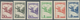 Ungarn: 1927/1930, Sechs Postfrische Luxus-Flugpostmarken, Ungezähnt. - Lettres & Documents