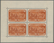 Ungarn: 1947/1949, 3 Postfrische Gezähnte Kleinbogen "Tag Der Briefmarke" Dazu 1 Bogen " 50 Jahre Ge - Covers & Documents