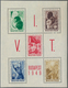 Ungarn: 1949/1951, Postfrische Gezähnte Blockausgaben "Geb. Stalin", "Ungarische Briefmarken", "Welt - Lettres & Documents
