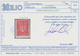 Vatikan: 1940, 5 C Carmine Definitive, IMPERFORATED, VF Mint Never Hinged Condition. Certificate Cil - Ungebraucht