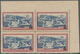 Vatikan: 1945, 6 L On 3,50 L Carmine/blue Express Stamp, Block Of 4 From Upper Right Corner With Imp - Unused Stamps