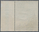 Vatikan: 1953, 1000 L Blue Airmail Stamp "Dome Of St.Peter's Basilica" From Right Sheet Margin With - Unused Stamps