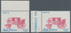 Vatikan: 1985, 450 L "Stamp Exhibition ITALIA '85" With Variety "coach (color Purple) Shifted Downwa - Unused Stamps