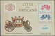 Vatikan: 1985, Stamp Exhibition ITALIA '85, Souvenir Sheet, Printing Partly Omitted In The 450 L Sta - Neufs