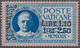 Vatikan - Portomarken: 1931, 1,10 L On 2,50 L Blue Express Stamp, Unissued PROOF With Surcharge In B - Postage Due