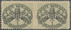 Vatikan - Portomarken: 1945, 1 L Black/dull Green "coat Of Arms", Horizontal Pair With Vertically Im - Taxes