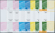 Vereinte Nationen - Wien: 2000. Progressive Proof (10 Phases), Viz Color Separations, In Vertical Gu - Unused Stamps