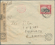 Zypern: 1942. Envelope Addressed To Rhodesia Bearing SG 155b, 2p Black And Carmine Tied By Paphos Do - Other & Unclassified