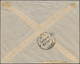 Zypern - Besonderheiten: 1942. Registered Air Mail Envelope Addressed To India Bearing India SG 250, - Autres & Non Classés