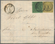 Baden - Marken Und Briefe: 1854/1856, 3 Kr Schwarz/gelb Und 6 Kr Schwarz/grün A. Kpl. Faltbrief Mit - Other & Unclassified