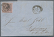 Baden - Marken Und Briefe: 1854/1856, 3 Kr Schwarz/gelb Und 6 Kr Schwarz/grün A. Kpl. Faltbrief Mit - Other & Unclassified