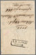 Baden - Marken Und Briefe: 1851, Ziffern 9 Kr. Schwarz Auf Altrosa, Dünnes Papier (1.Auflage) Auf Br - Sonstige & Ohne Zuordnung