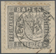 Baden - Marken Und Briefe: 1867, 1 Kreuzer Silbergrau Auf Briefstück Mit Klarem Stempel "KENZINGEN 2 - Other & Unclassified