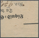 Baden - Marken Und Briefe: 1867, 1 Kreuzer Silbergrau Auf Briefstück Mit Klarem Stempel "KENZINGEN 2 - Sonstige & Ohne Zuordnung