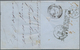 Baden - Marken Und Briefe: 1862, Wappen Auf Weißem Grund 6 Kr. Preussischblau Mit Nr.-St "45" Und 3 - Sonstige & Ohne Zuordnung