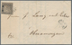 Bayern - Marken Und Briefe: 1849, SCHWARZER EINSER 1 Kreuzer Schwarz, Platte 1, Geschnitten, Oben Mi - Sonstige & Ohne Zuordnung