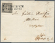 Bayern - Marken Und Briefe: 1849, 1 Kreuzer Tiefschwarz, Platte 1, Herrlich Farbintensiv Und Allseit - Sonstige & Ohne Zuordnung
