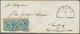 Bayern - Marken Und Briefe: 1862, 3 Kr. Blau, Farbfrisches Waagerechtes Paar Auf Kleinformatigem Dam - Other & Unclassified