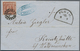 Bayern - Marken Und Briefe: 1853/1856, 2 Interessante Komplette Faltbriefe Aus FÜRTH (HKr) Frankiert - Sonstige & Ohne Zuordnung