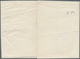 Bayern - Marken Und Briefe: 1853, Faltumschlag Mit 6 Kr. Braun An Den Maler CARL SPITZWEG In Neubeue - Autres & Non Classés