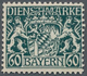 Bayern - Dienstmarken: 1916/1917, 60 Pf Bläulichgrün Postfrisch Und Einwandfrei, Fotokurzbefund BPP, - Other & Unclassified
