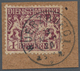 Bayern - Dienstmarken: 1916, Wappen 1 Mark Dunkellila, Farbfrisch Und In Guter Zähnung, Auf Briefstü - Autres & Non Classés